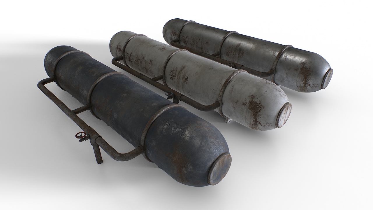 Media 1 for listing Old and rusty Metal tank
