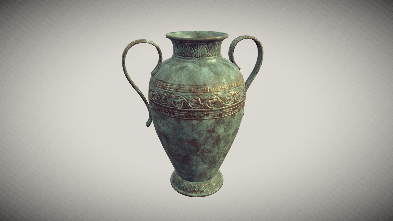 Media 1 for listing Antique Bronze Vase