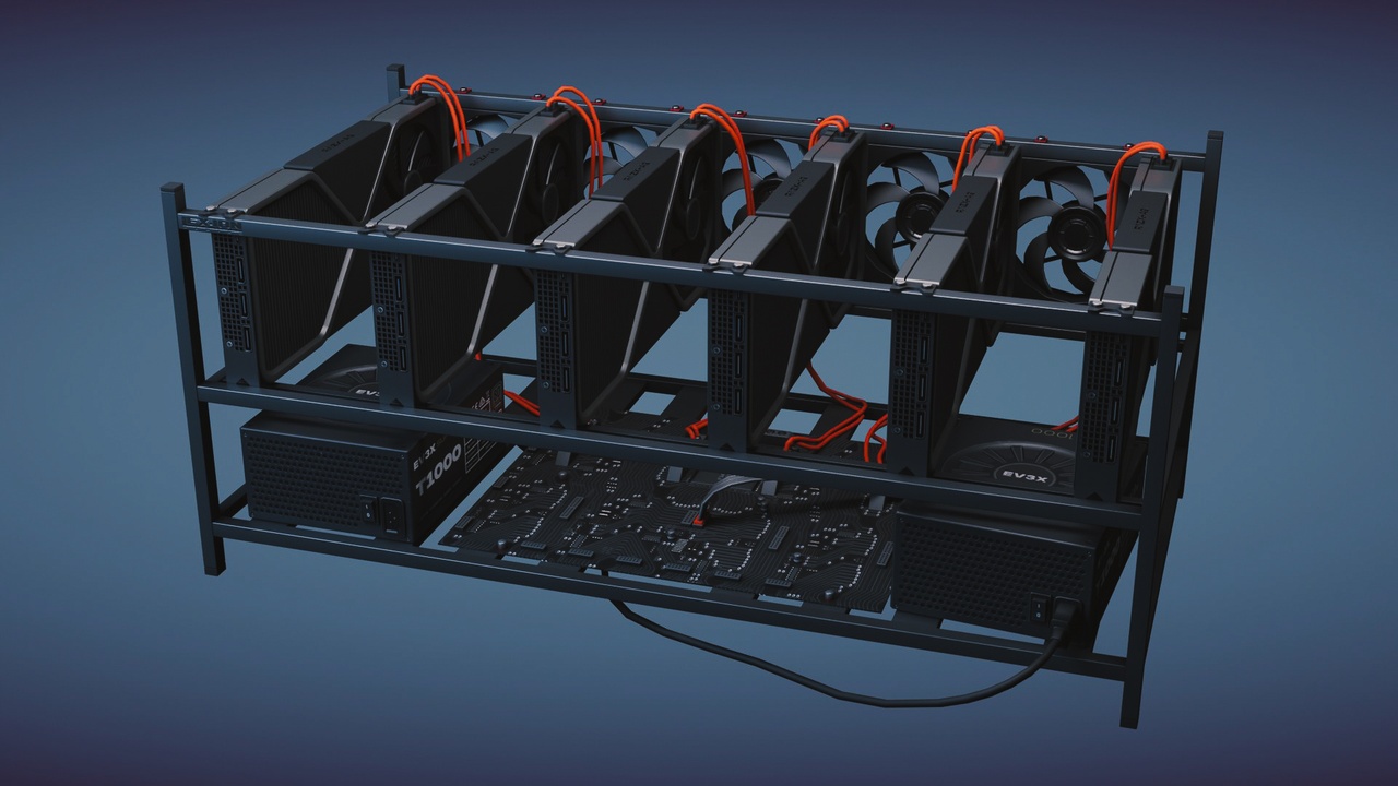 Media 1 for listing Crypto Farm / Mining Rig