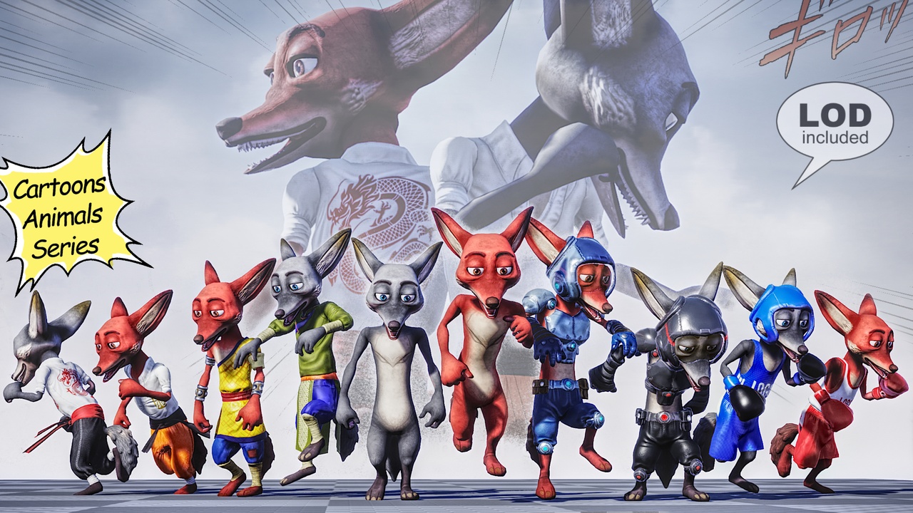 出品Fox Fighters Pack 1のメディア1