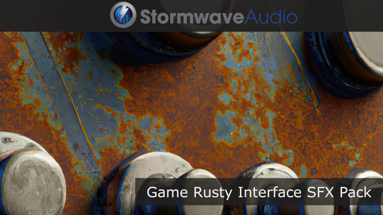 Media 1 for listing Game Rusty Interface Sound Effects Pack