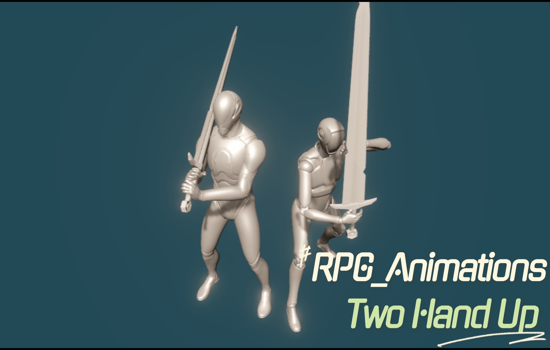 Media 1 for listing RPG Animations - Two Hand Up