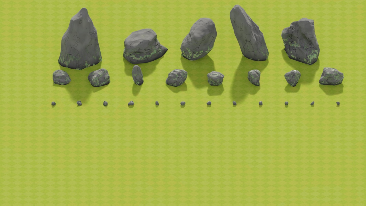 Media 1 for listing Fantasy Stylized Rock Pack