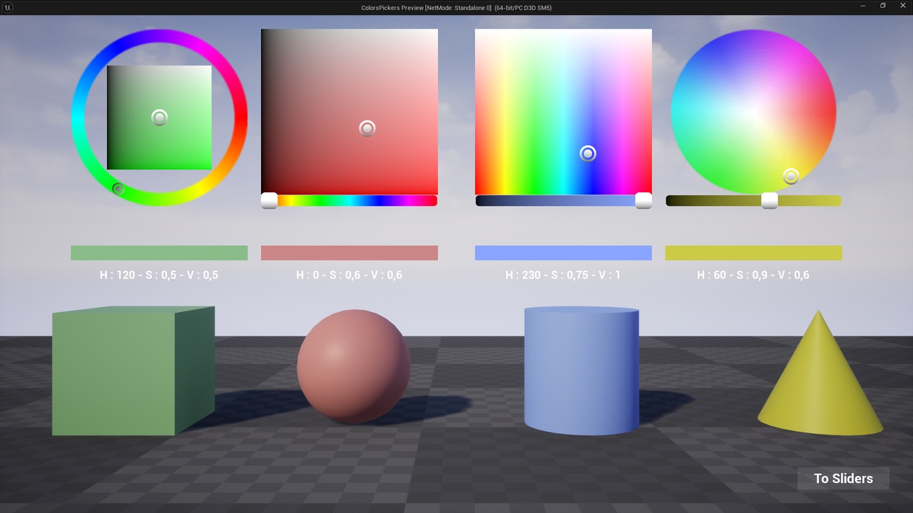 Media 1 for listing UMG Color Pickers