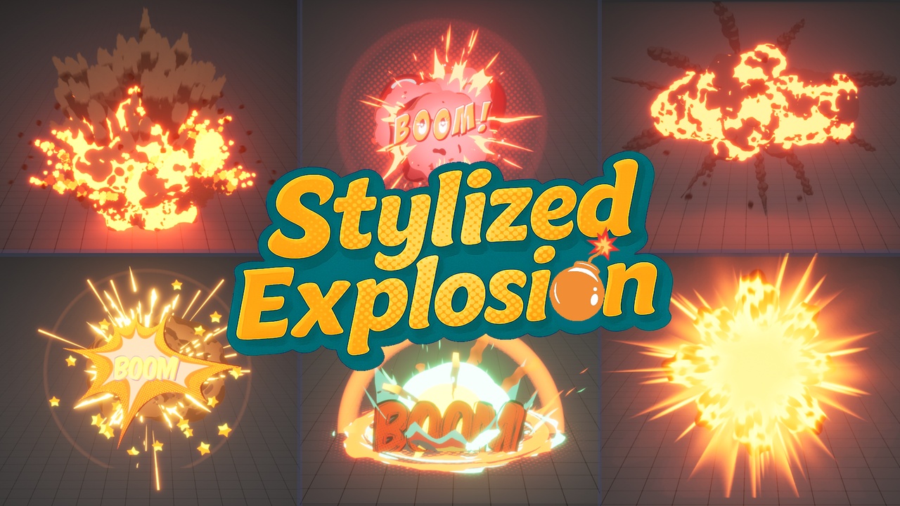 Media 1 for listing Stylized Explosion VFX