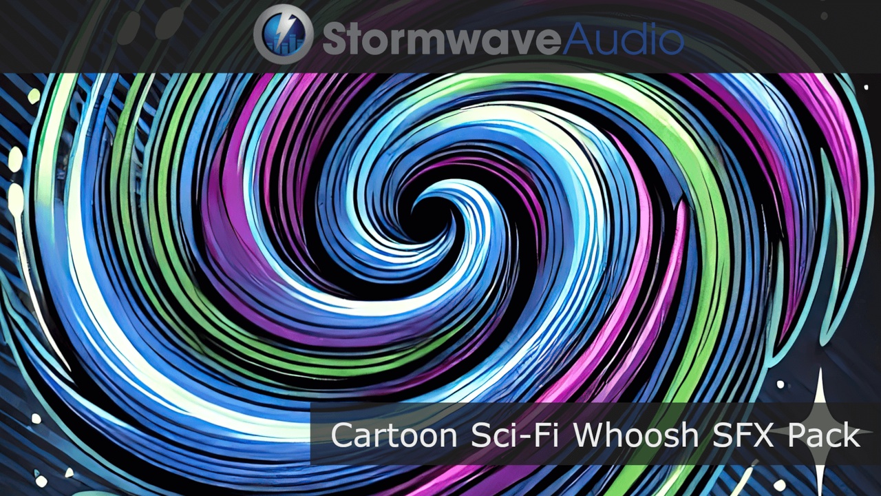 Media 1 for listing Cartoon Sci-Fi Whoosh Sound Effects Pack