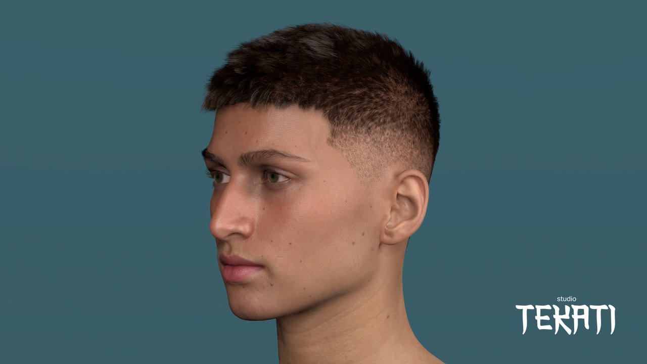 Media 1 for listing MetaHuman Short Straight Crop Fade