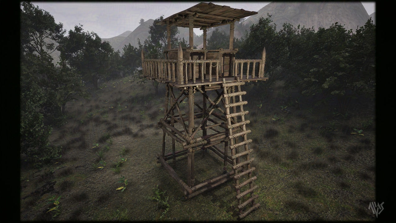 Media 1 for listing Wooden Watchtower C