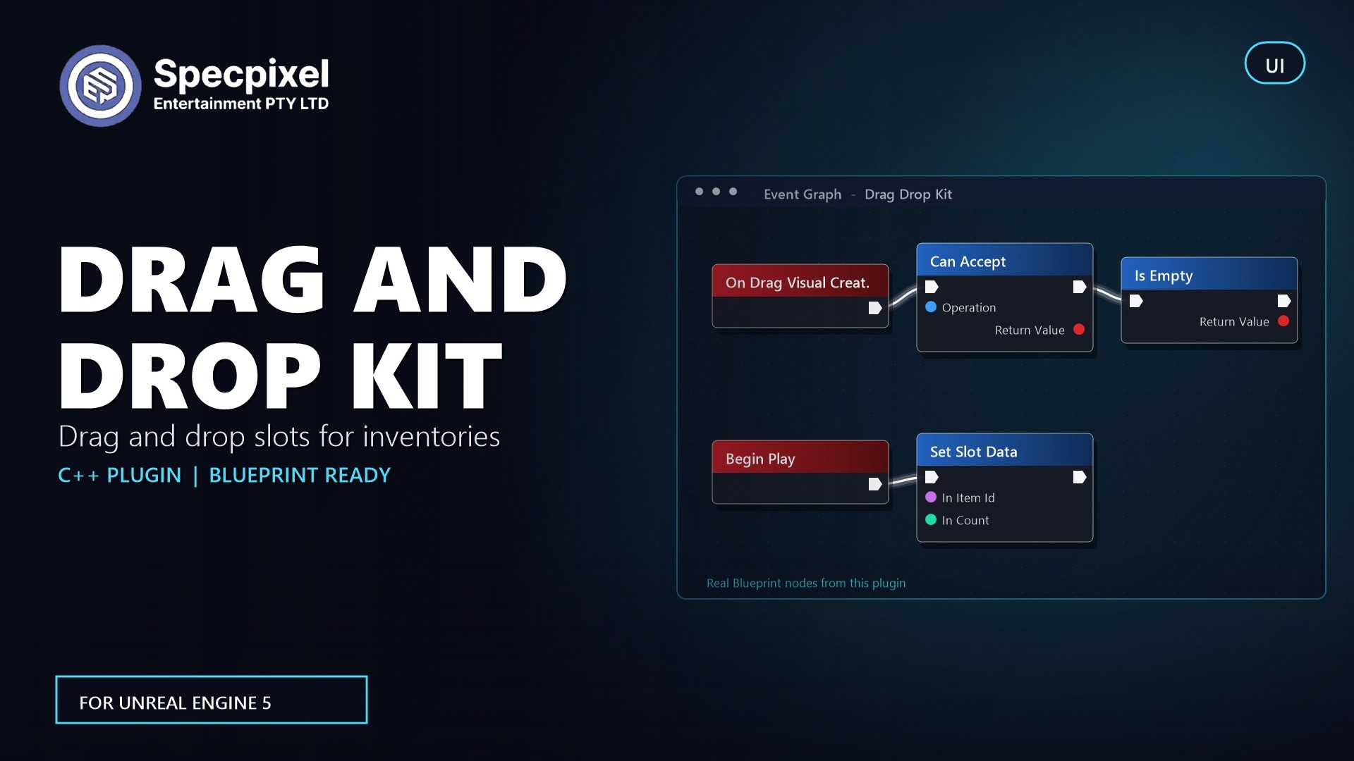SP Drag and Drop Kit - Drag and drop slots for inventories | Fab