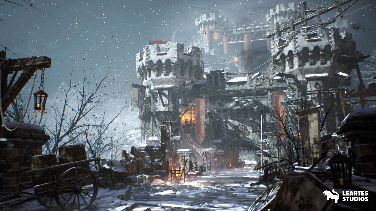 商品 Siege of Ponthus Environment ( Medieval Fantasy Castle Medieval Castle Castle ) 的媒体 1