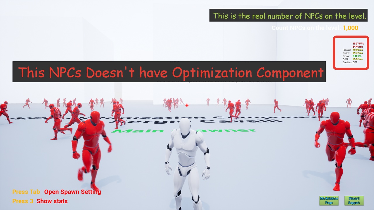 Media 1 for listing Open World NPC Optimization