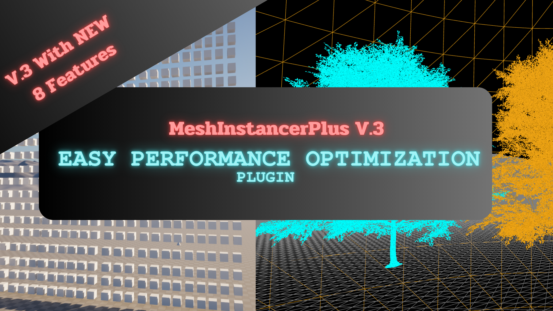 MeshInstancerPlus (Easy Performance Optimization plugin) | Fab