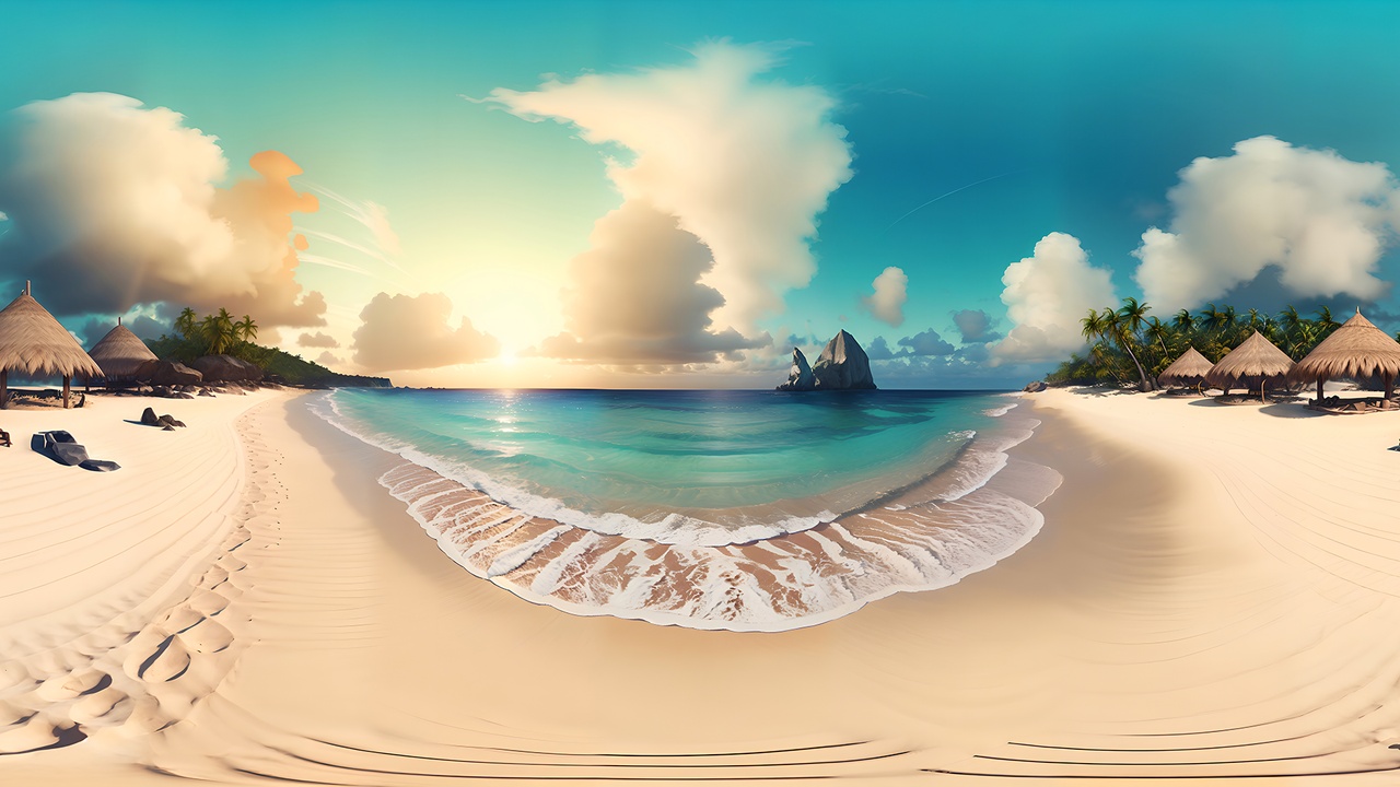Media 1 for listing 41 HDRI Tropical Beach - 8k