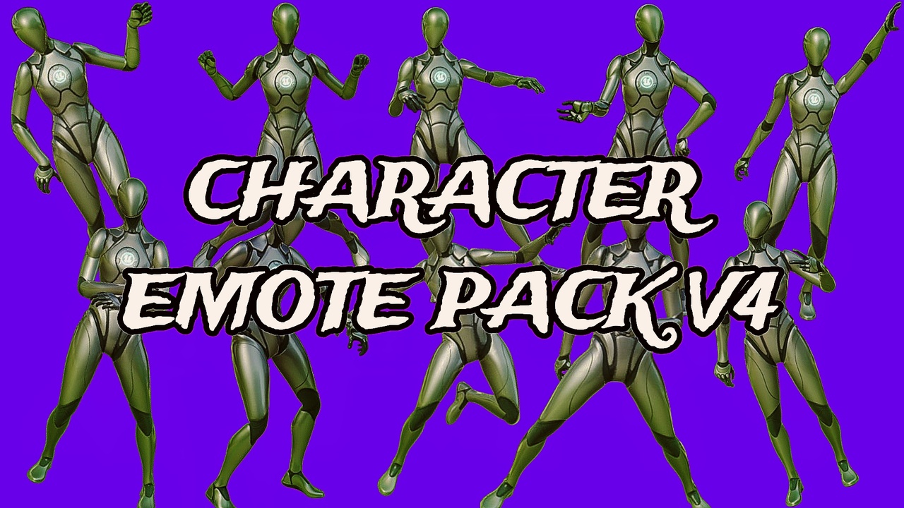 商品 Character Emote Pack V4 的媒体 1