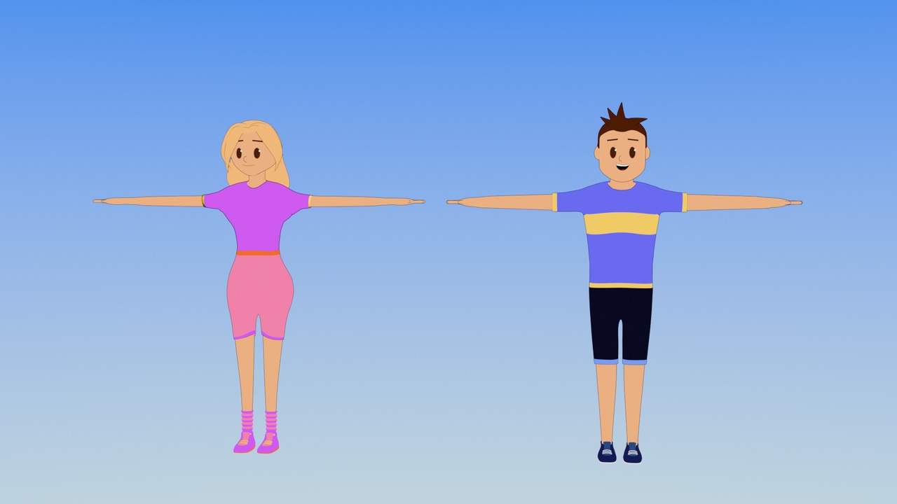 Media 1 for listing 3D Vector Characters