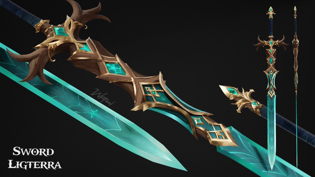 Media 1 for listing Sword Ligterra [Stylized Fantasy]