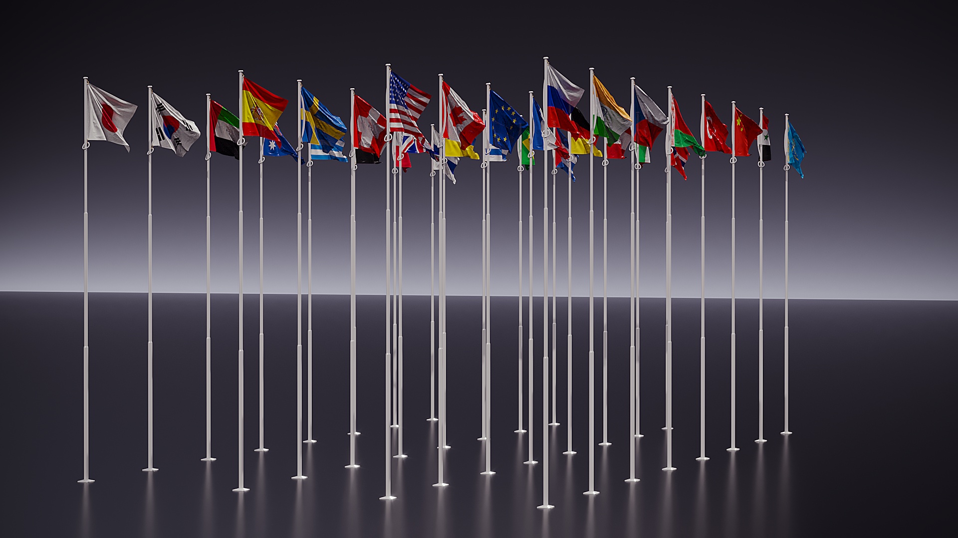 Flags of the world | Fab