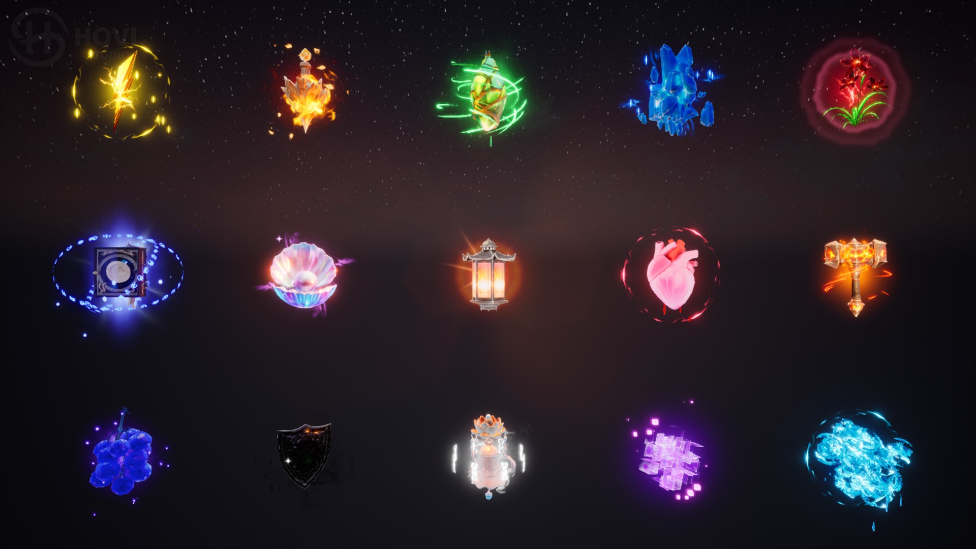 Media 1 for listing Better Glowing Orbs 2 Niagara