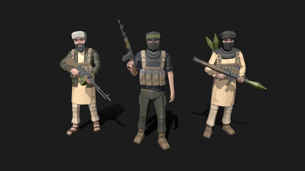 Media 1 for listing Low Poly - Insurgents