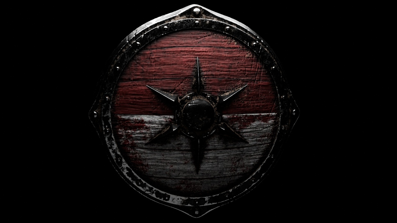 Media 1 for listing Medieval Viking Shield 3D Model Game Ready