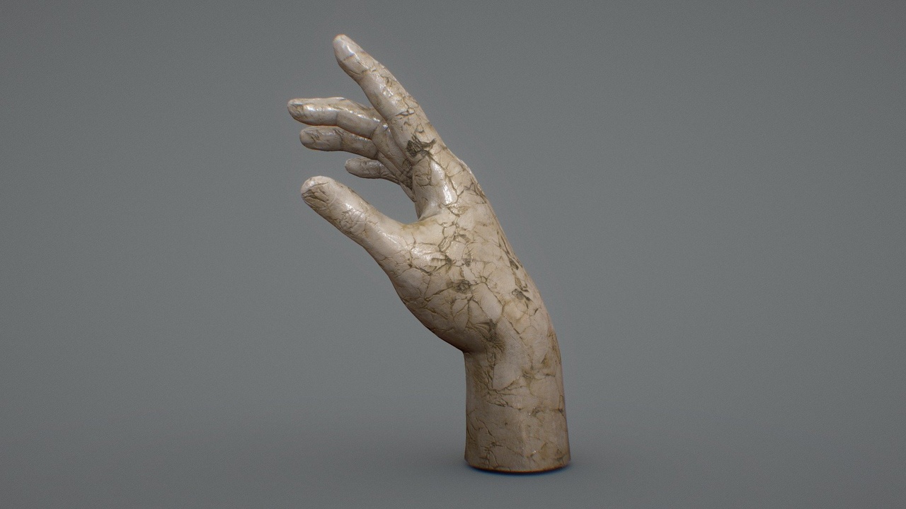 Media 1 for listing Hand Sculpture