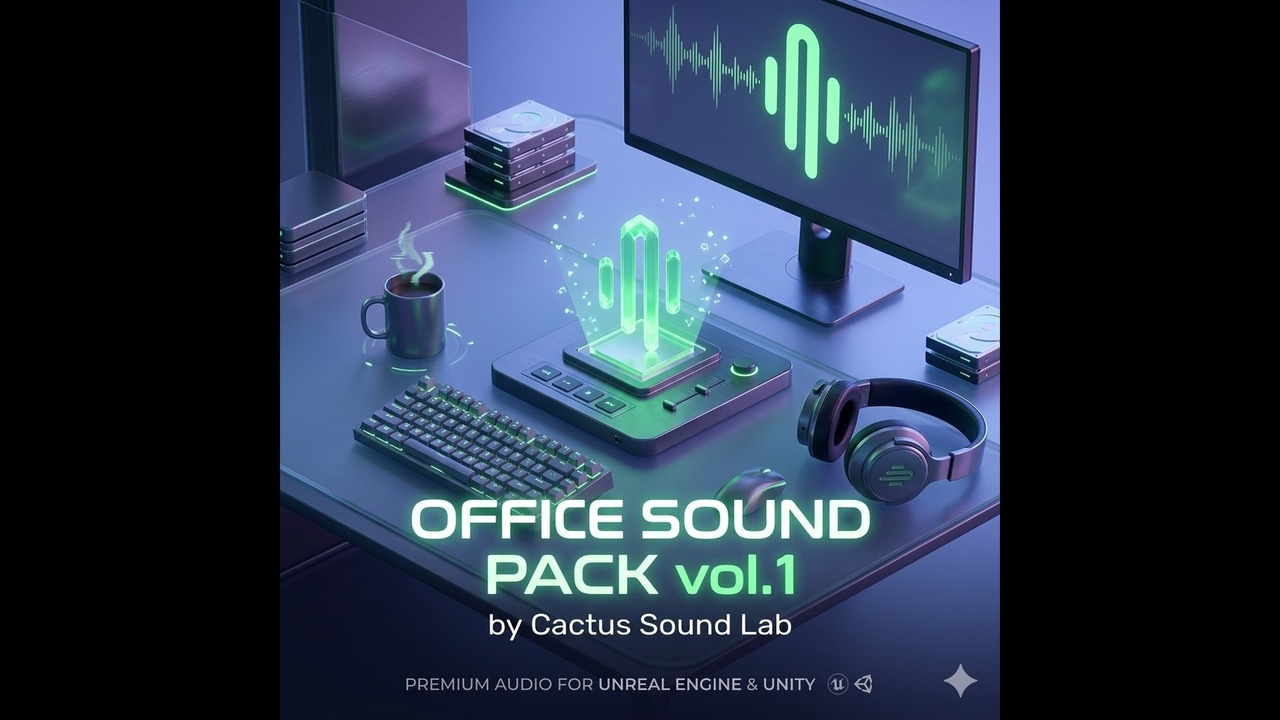 Media 1 for listing Office Sound Pack by CactusSounLab