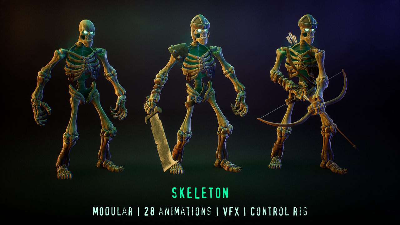Media 1 for listing Skeleton