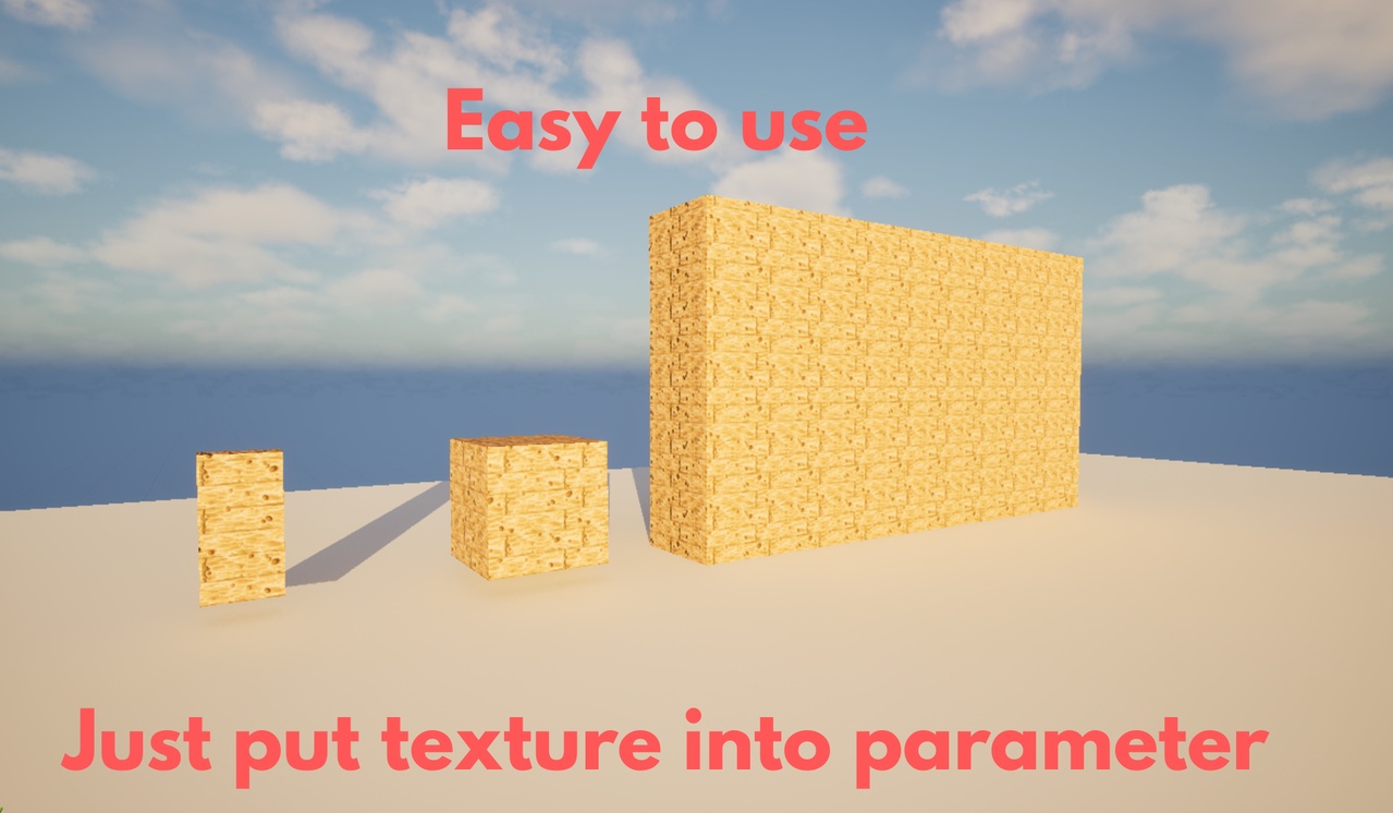 Media 1 for listing Auto Extend Material Without Stretching - Automatic Tilling