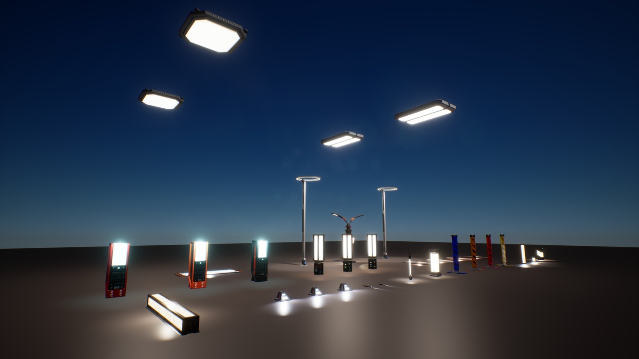 Media 1 for listing Sci-Fi Lamp Collection