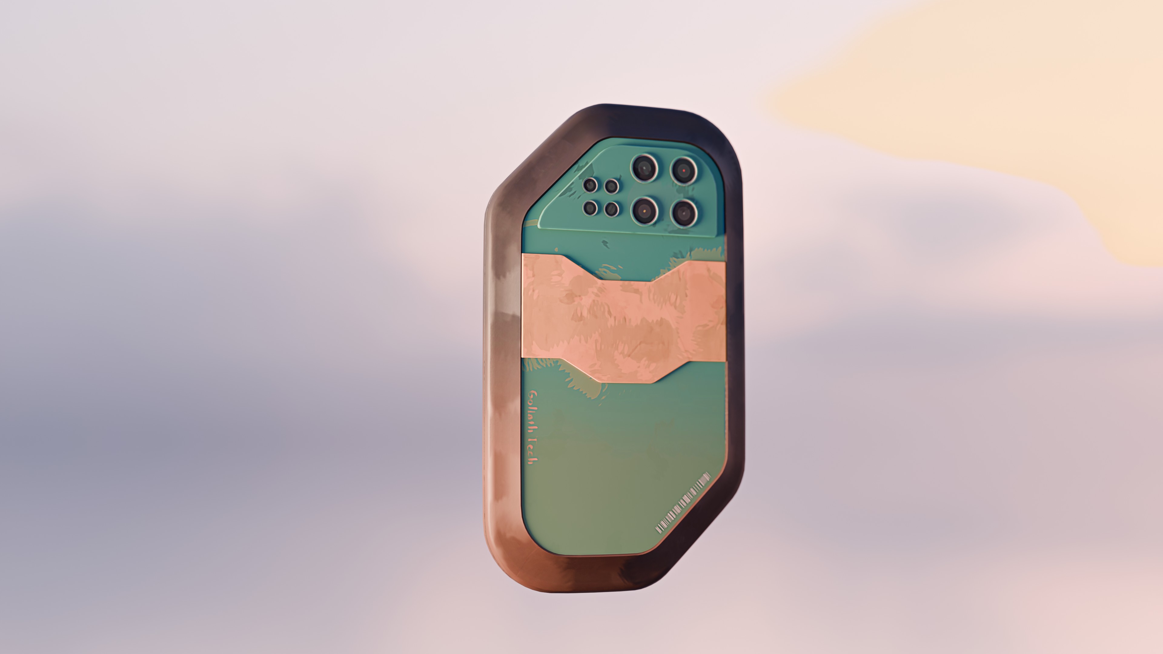 Qb Phone Reworked Stylized Phone | Fab