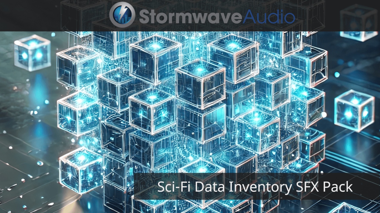 Media 1 for listing Sci-Fi Data Inventory Interface Sound Effects Pack