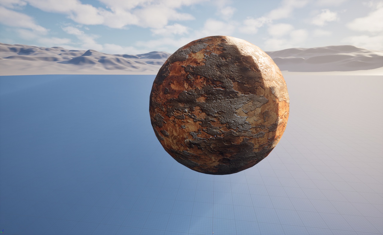 Media 1 for listing Destroyed Torn Copper Metal - 4K PBR