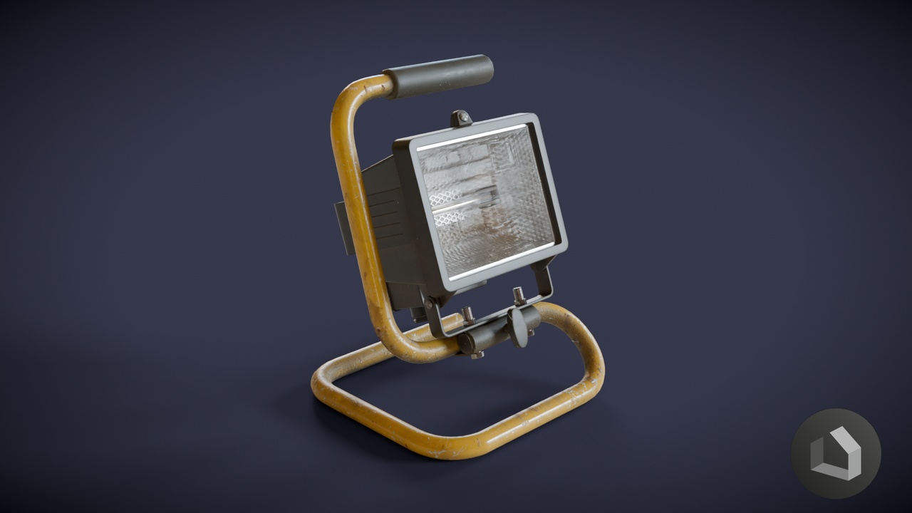 Media 1 for listing Portable Spotlight | Electronics | Game Ready | PBR