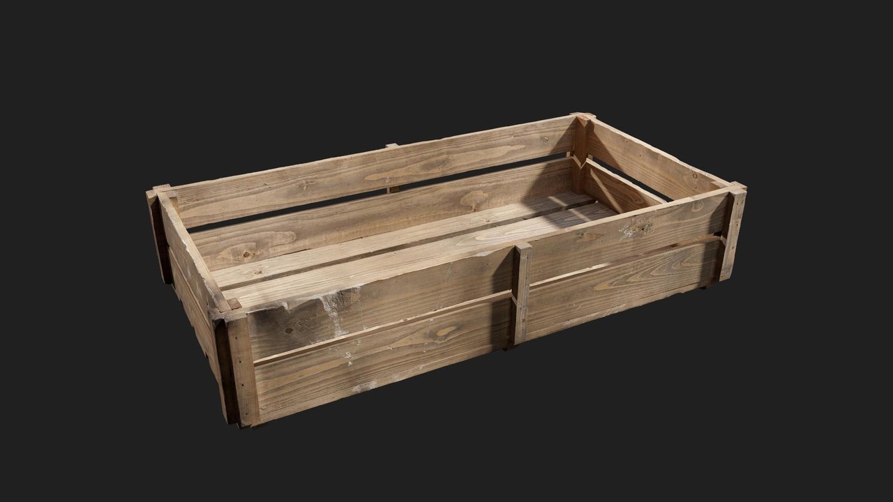 Media 1 for listing Urban Miscellaneous Crate Slatted Wood Medium 01