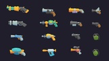 Low Poly Stylized Weapon Pack - 3D Game Kit | Fab