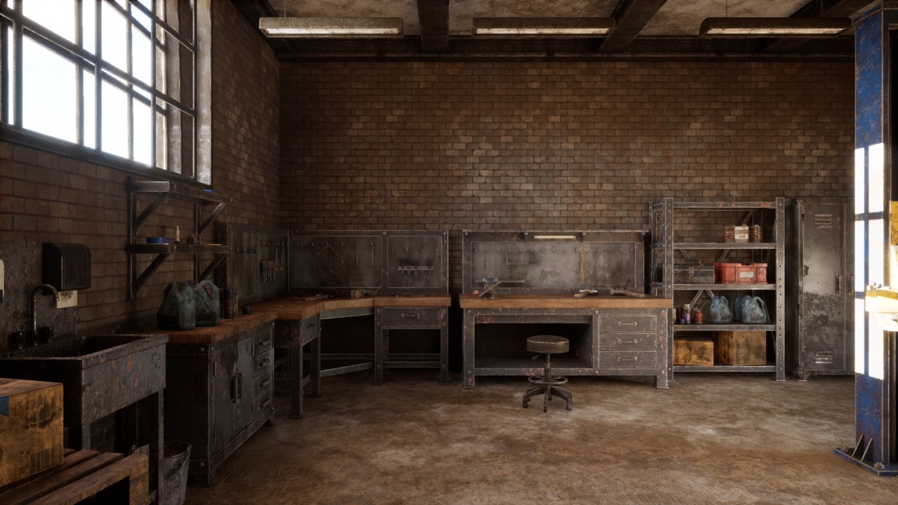 Media 1 for listing Post-Apocalyptic Modular Garage Workshop