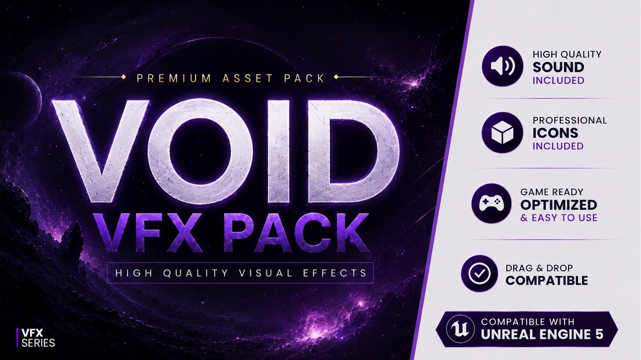 Media 1 for listing Void Singularity - Spell VFX Pack