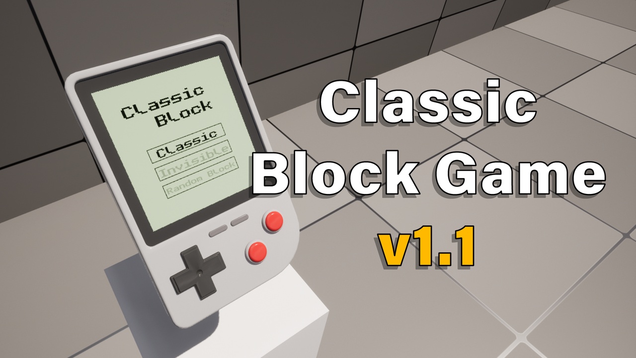 Media 1 for listing Classic Block Game Template