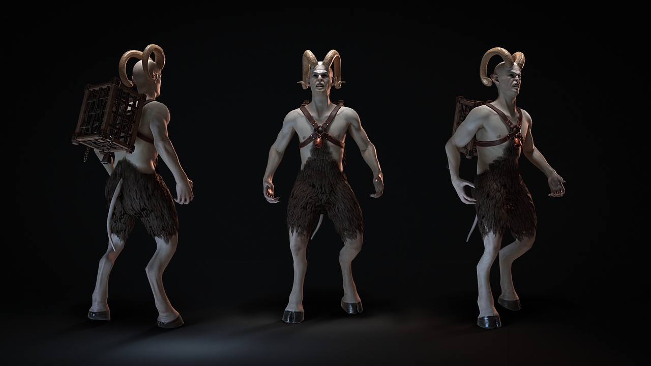 Media 1 for listing Krampus Demon
