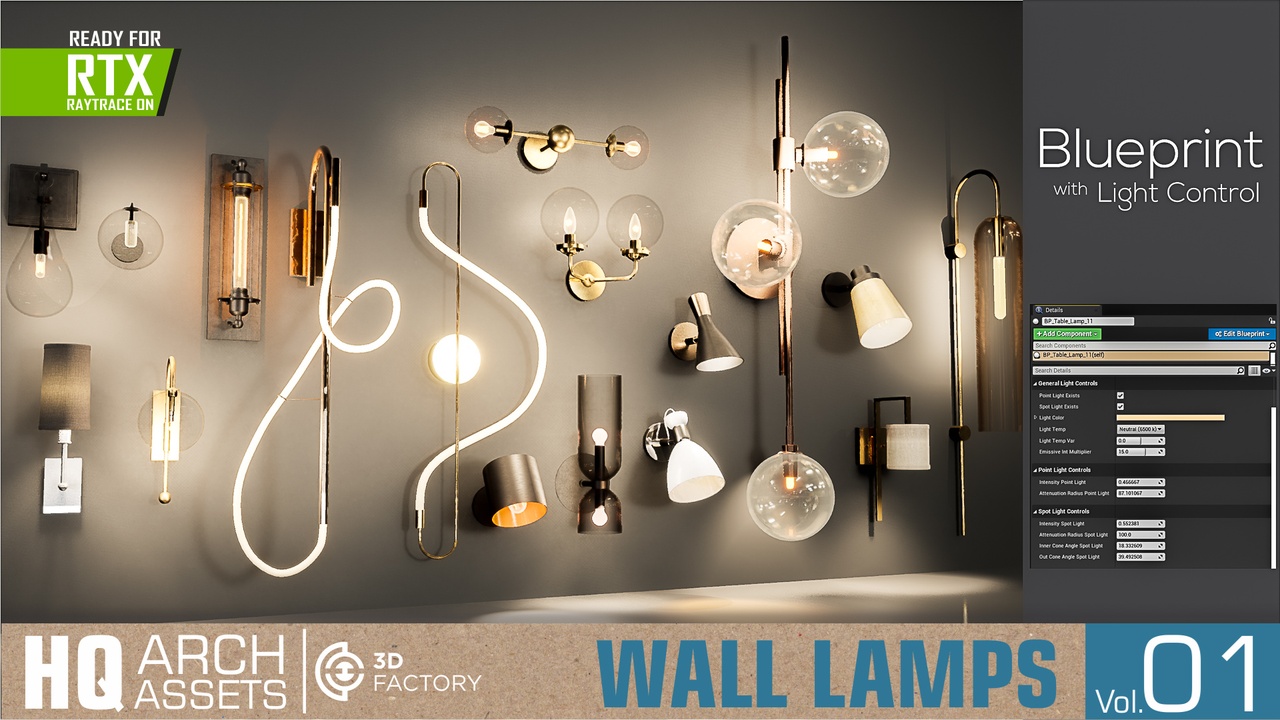 Media 1 for listing HQ Wall Lamps Vol. 1