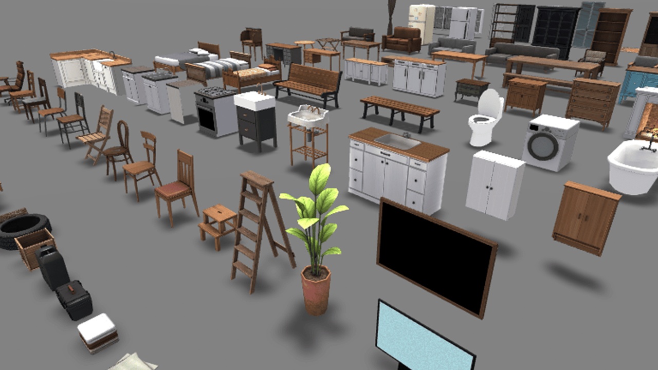Media 1 for listing 3D Props - House 180 Pack