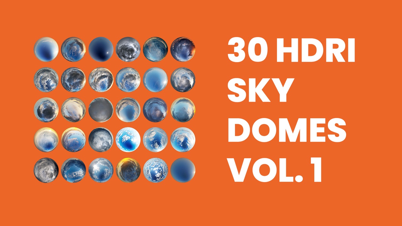 Media 1 for listing HDRI Sky Domes v1