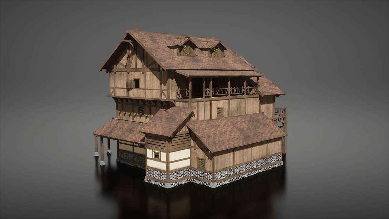 Media 1 for listing Enterable Medieval Houses and Huts - Vol.1