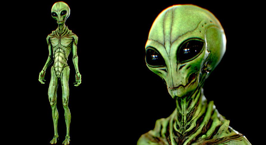 Realistic Alien 9 | Fab
