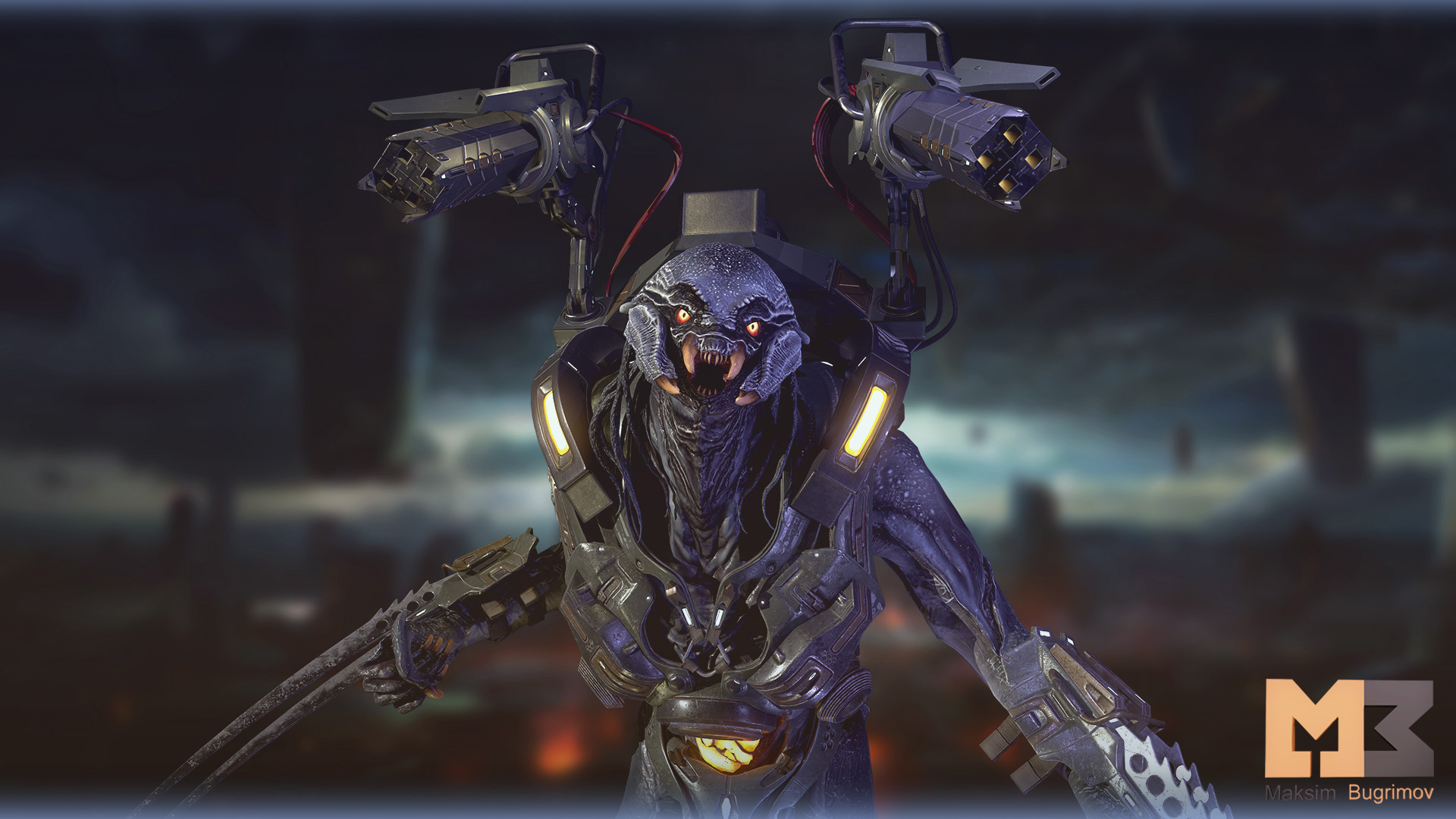 Alien Warrior 04 | Fab
