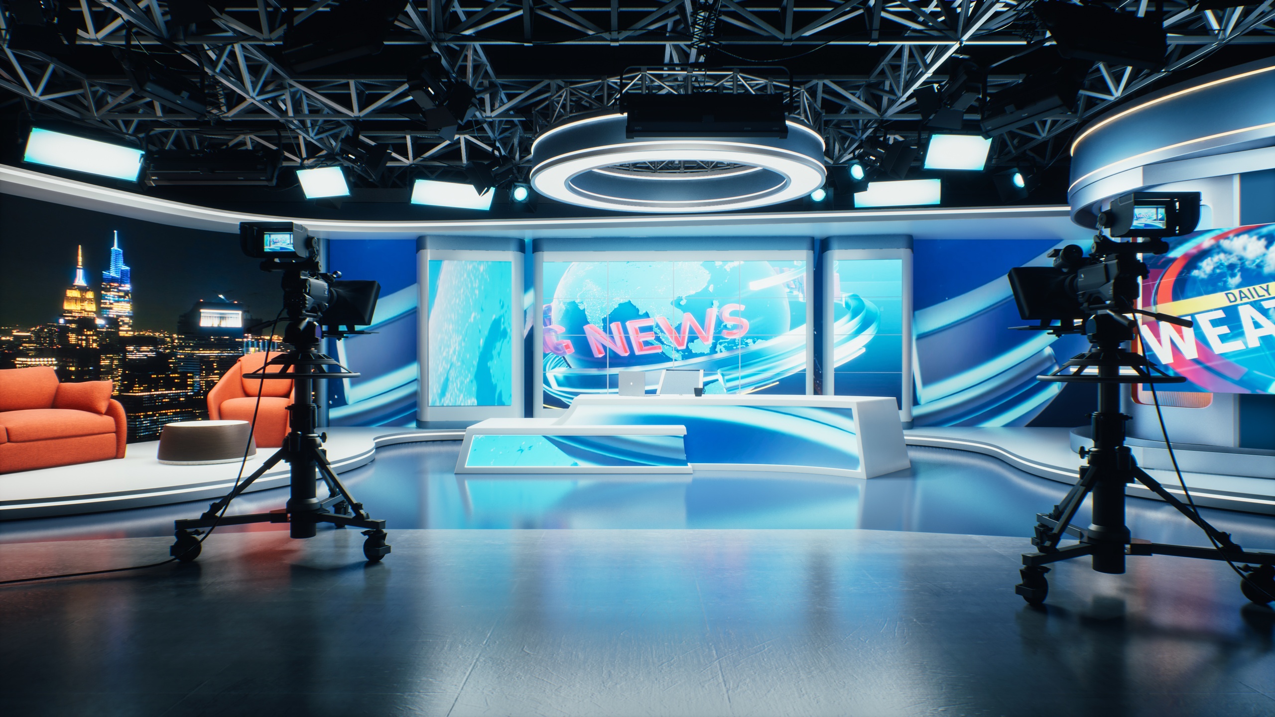 Media 1 for listing TV News Studio
