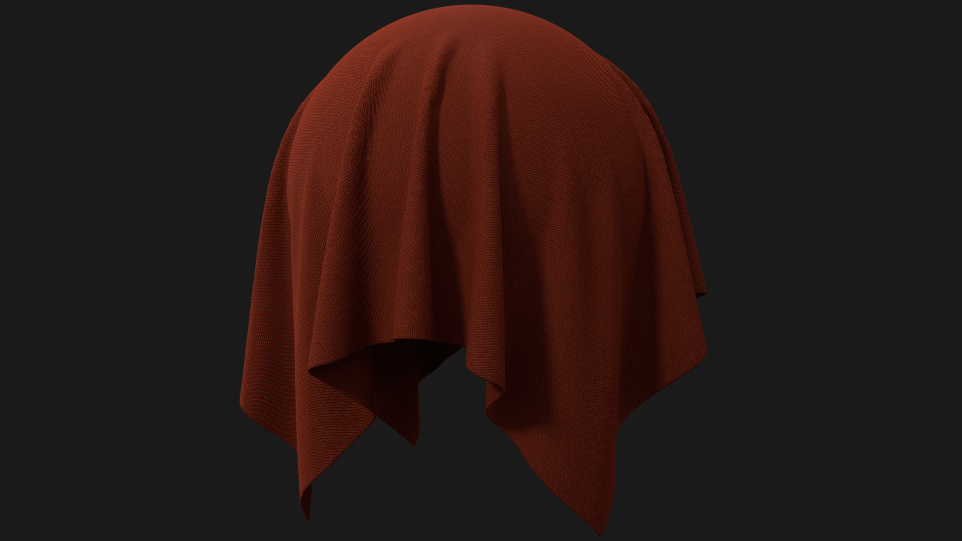 Red Linen Fabric (dFd27f) | Fab