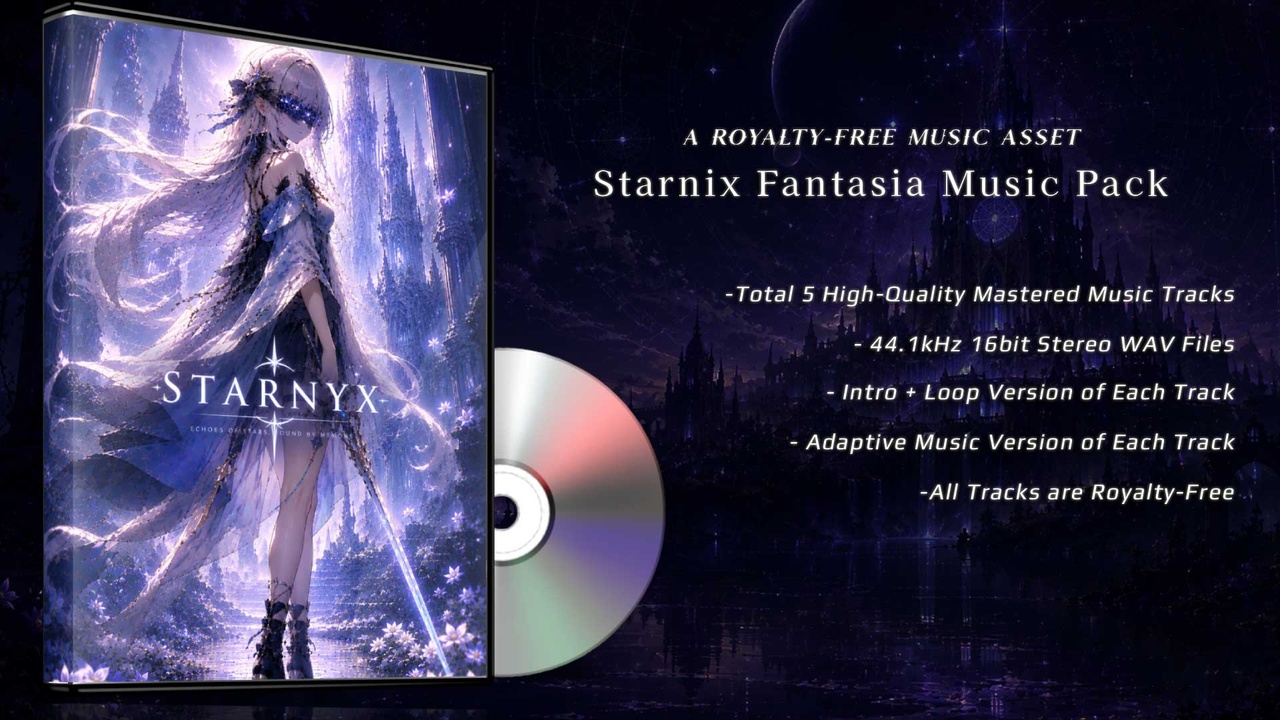 Media 1 for listing Starnix Fantasia Music Pack
