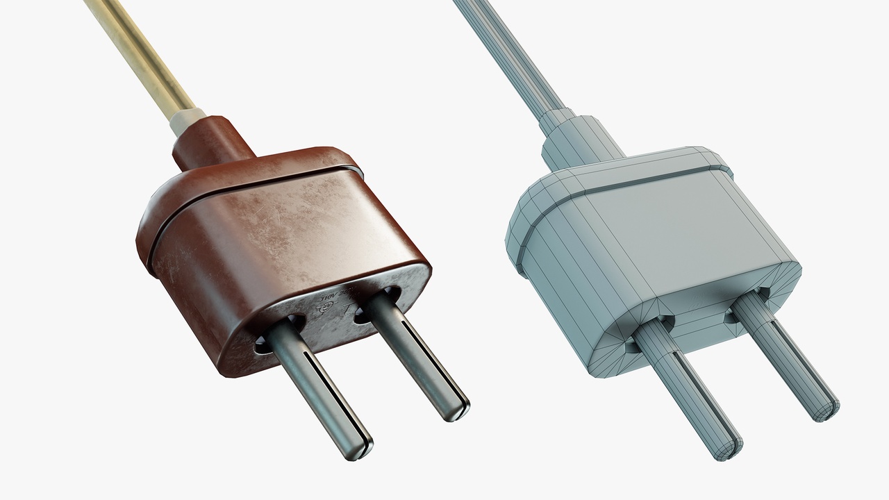 Vintage Electrical Plug Type C ilanı için 1. medya