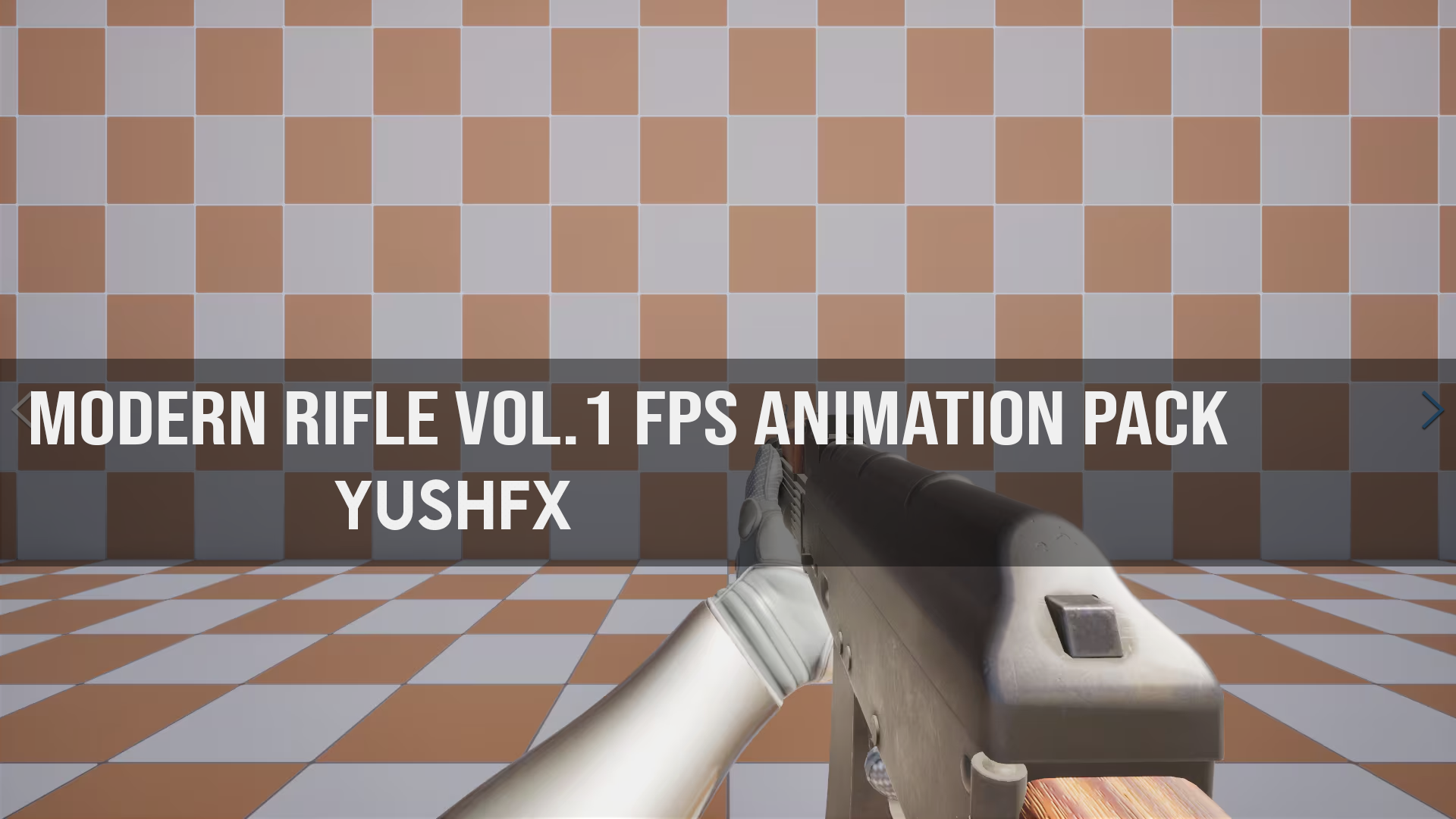 Modern Rifle Vol.1 FPS Anim Pack | Fab